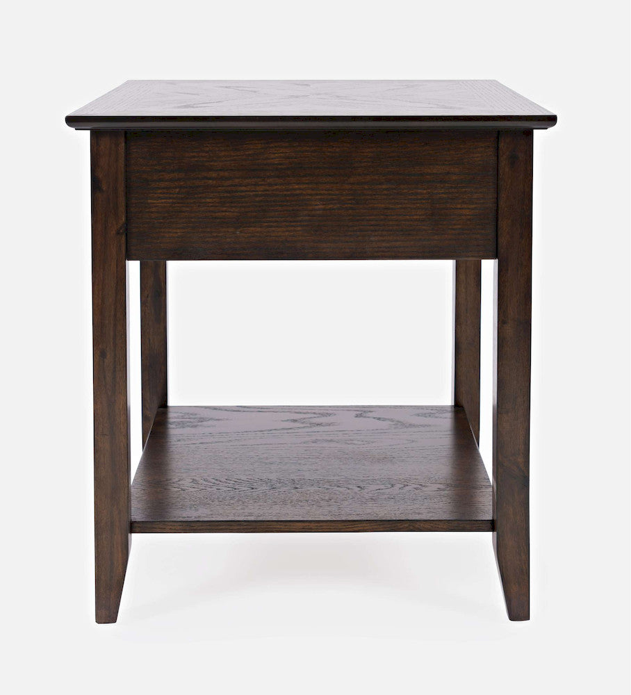 Jofran - Modern Espresso End Table - Espresso Brown - 1037-3 view 4