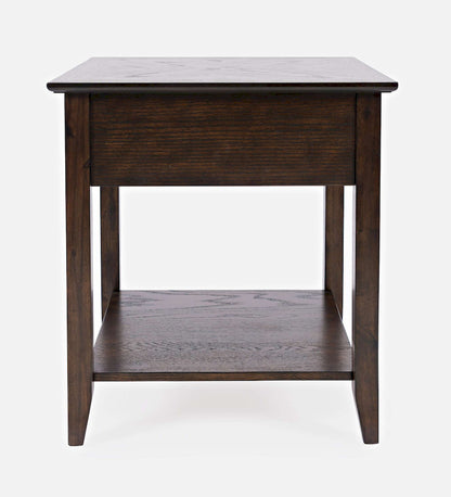 Jofran - Modern Espresso End Table - Espresso Brown - 1037-3 view 4