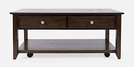 Jofran - Modern Espresso Four Drawer Coffee Table - Espresso Brown - 1037-1 view 1