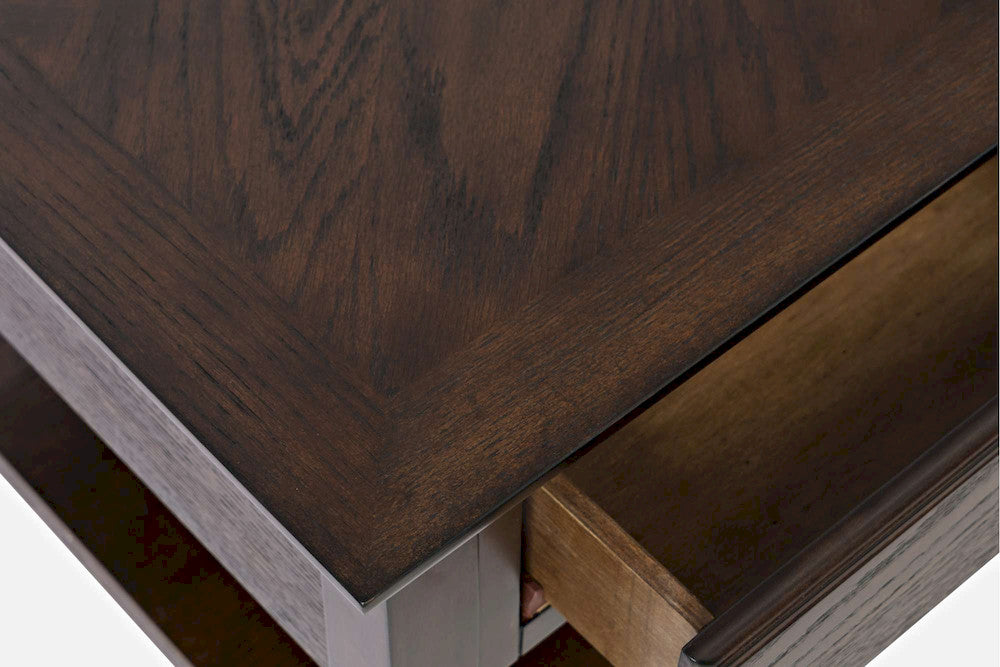 Jofran - Modern Espresso Four Drawer Coffee Table - Espresso Brown - 1037-1 view 4