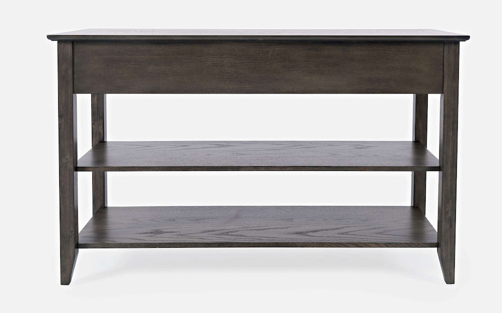 Jofran - Modern Espresso Sofa Console Table - Grey-Brown Carlton - 1977-4 view 4