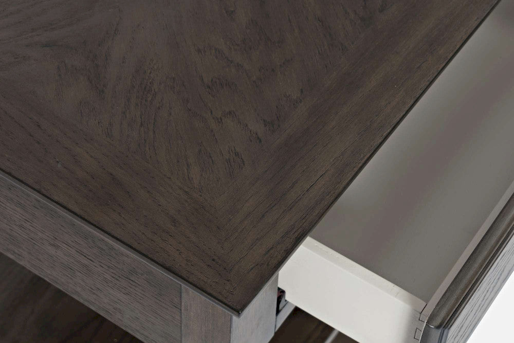 Jofran - Modern Espresso Sofa Console Table - Grey-Brown Carlton - 1977-4 view 6