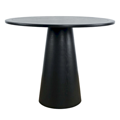 Jofran - Nash Mid-Century Modern 45in Round Pedestal Counter Height Dining Table - 2271-NASH45BTBKT view 1