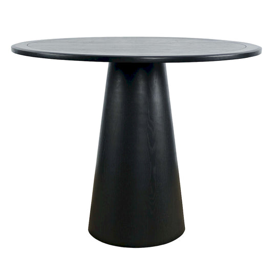Jofran - Nash Mid-Century Modern 45in Round Pedestal Counter Height Dining Table - 2271-NASH45BTBKT view 1