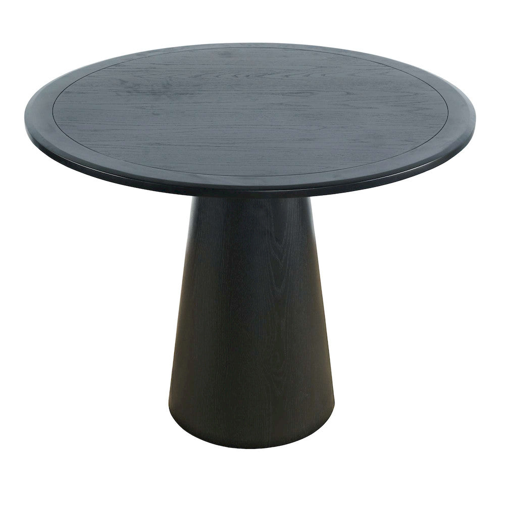 Jofran - Nash Mid-Century Modern 45in Round Pedestal Counter Height Dining Table - 2271-NASH45BTBKT view 2