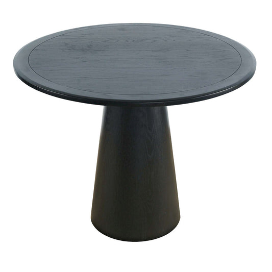 Jofran - Nash Mid-Century Modern 45in Round Pedestal Counter Height Dining Table - 2271-NASH45BTBKT view 2