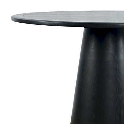 Jofran - Nash Mid-Century Modern 45in Round Pedestal Counter Height Dining Table - 2271-NASH45BTBKT view 3