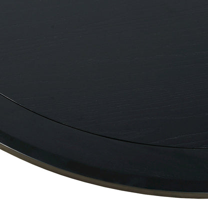 Jofran - Nash Mid-Century Modern 45in Round Pedestal Counter Height Dining Table - 2271-NASH45BTBKT view 4