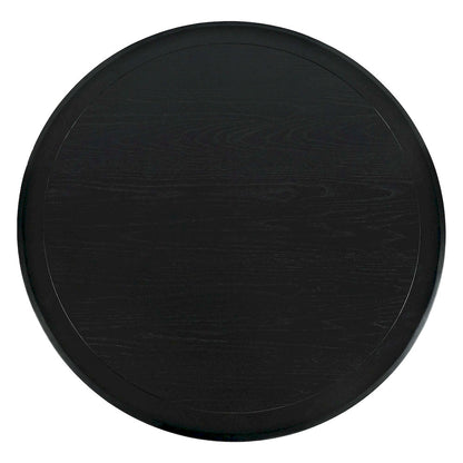 Jofran - Nash Mid-Century Modern 50in Round Pedestal Dining Table in Black - 2271-NASH50BTBKT view 5
