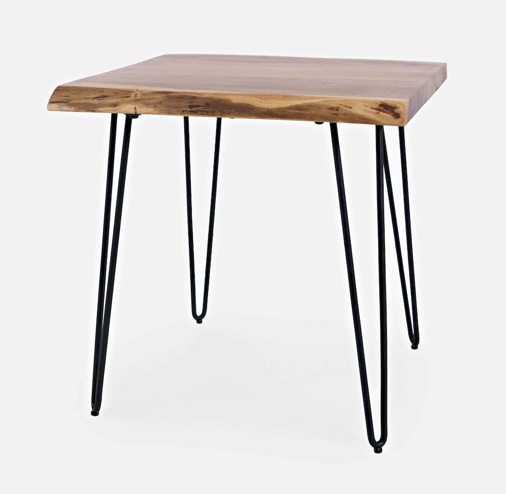 Jofran - Natures Edge 24 Solid Acacia Square End Table - Natural - 1984-3 view 3