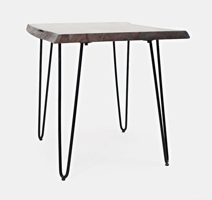 Jofran - Natures Edge 24 Solid Acacia Square End Table - Slate - 1980-3 view 2