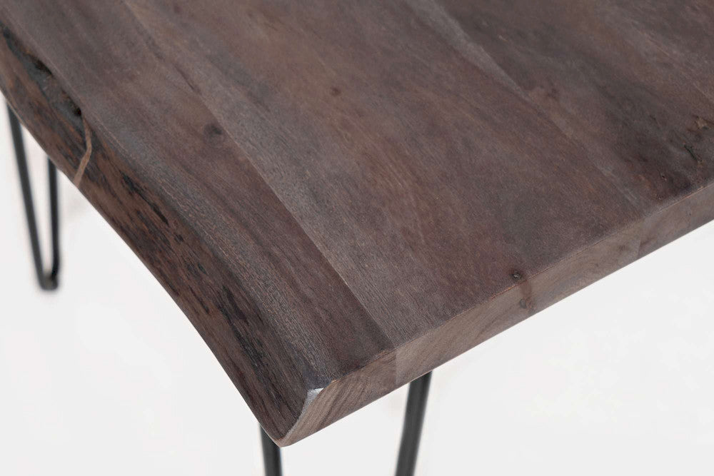Jofran - Natures Edge 24 Solid Acacia Square End Table - Slate - 1980-3 view 4
