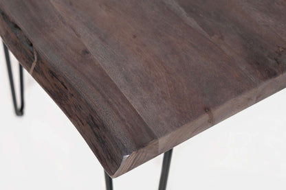 Jofran - Natures Edge 24 Solid Acacia Square End Table - Slate - 1980-3 view 4