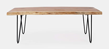Jofran - Natures Edge 48 Solid Acacia Bench - Natural - 1985-48KD view 1