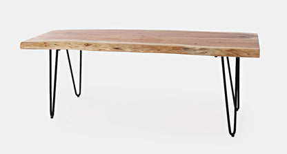 Jofran - Natures Edge 48 Solid Acacia Bench - Natural - 1985-48KD view 3