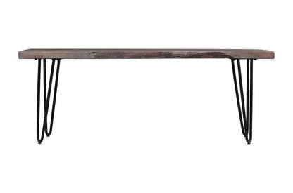 Jofran - Natures Edge 48in Solid Acacia Bench - Slate - 1981-48KD view 1