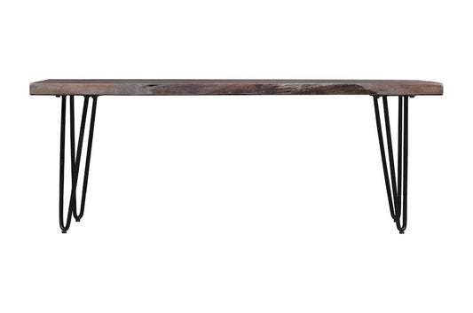Jofran - Natures Edge 48in Solid Acacia Bench - Slate - 1981-48KD view 1