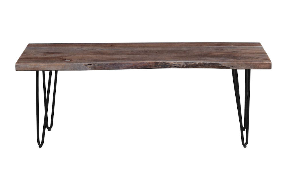 Jofran - Natures Edge 48in Solid Acacia Bench - Slate - 1981-48KD view 5