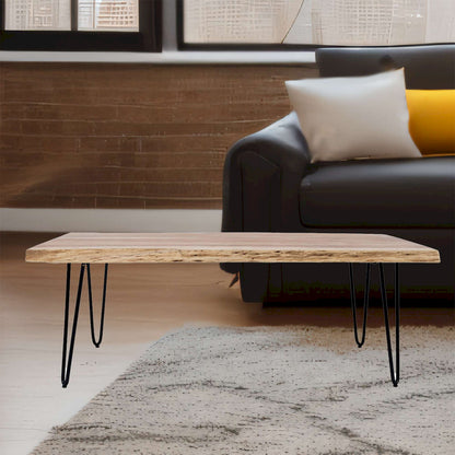 Jofran - Natures Edge 50 Solid Acacia Coffee Table - Natural - 1984-1 view 6