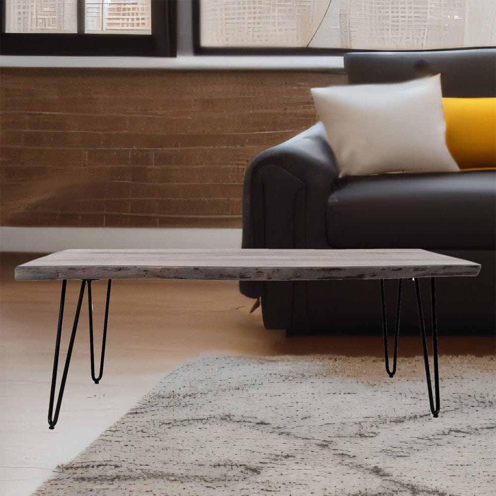 Jofran - Natures Edge 50 Solid Acacia Coffee Table - Slate - 1980-1 view 5