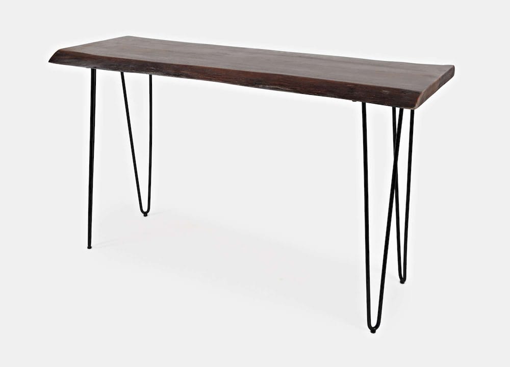 Jofran - Natures Edge 50 Solid Acacia Sofa Console Table - Slate - 1980-4 view 3