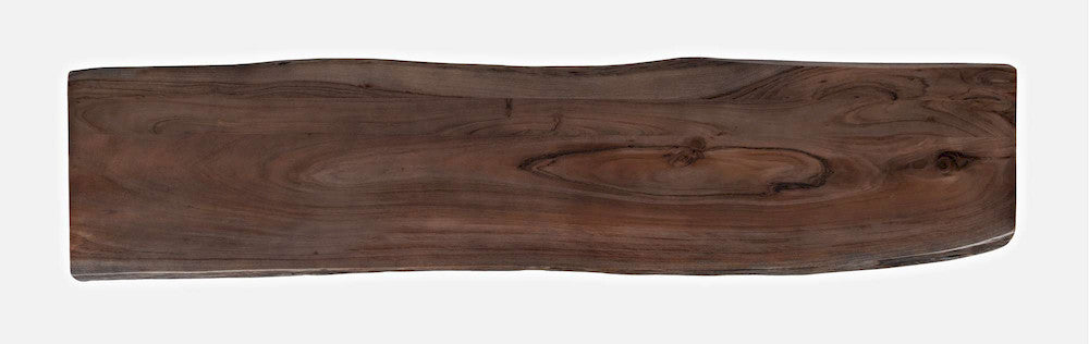 Jofran - Natures Edge 70in Solid Acacia Bench - Slate - 1981-70KD view 7
