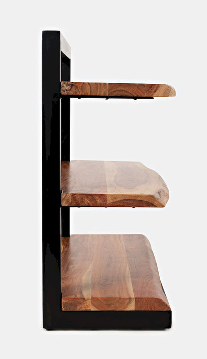 Jofran - Natures Edge Solid Acacia 3 Shelf Bookcase - Natural - 1986-32 view 6