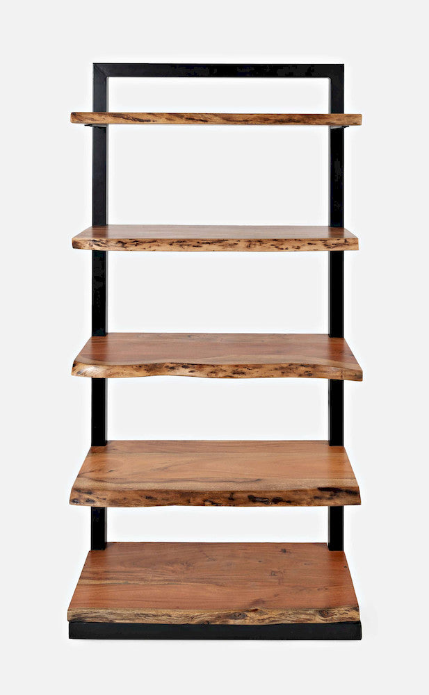 Jofran - Natures Edge Solid Acacia 5 Shelf Bookcase - Natural - 1986-35 view 1