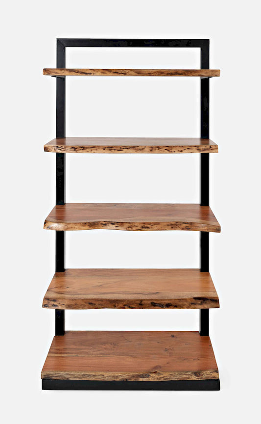 Jofran - Natures Edge Solid Acacia 5 Shelf Bookcase - Natural - 1986-35 view 1
