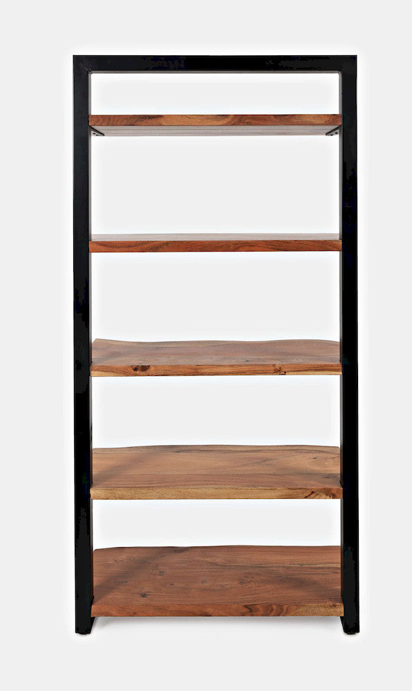 Jofran - Natures Edge Solid Acacia 5 Shelf Bookcase - Natural - 1986-35 view 4