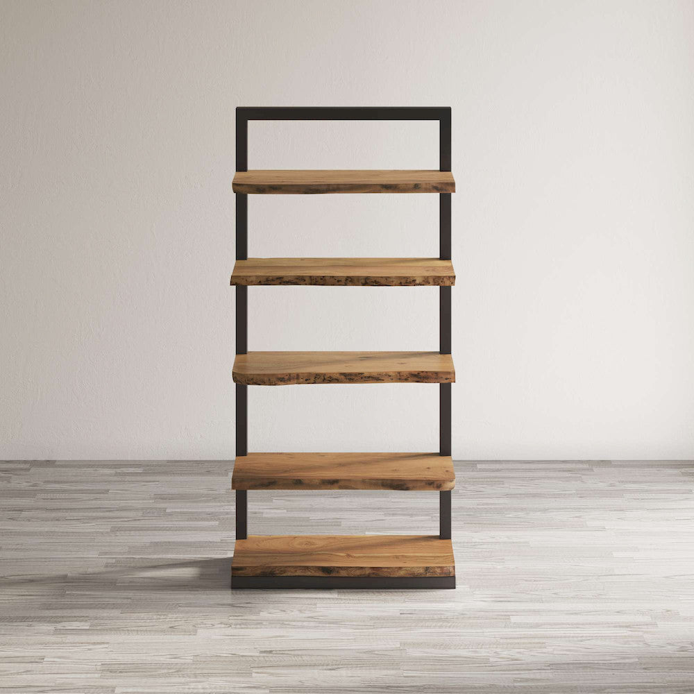 Jofran - Natures Edge Solid Acacia 5 Shelf Bookcase - Natural - 1986-35 view 6