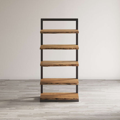 Jofran - Natures Edge Solid Acacia 5 Shelf Bookcase - Natural - 1986-35 view 6