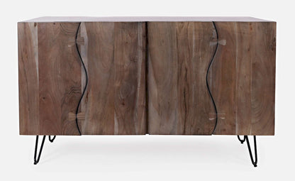 Jofran - Natures Edge Solid Acacia 54 Server - Slate - 1981-54 view 1