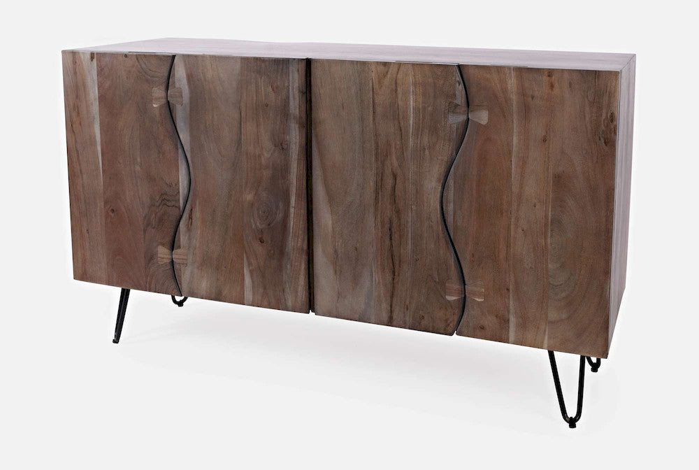Jofran - Natures Edge Solid Acacia 54 Server - Slate - 1981-54 view 3