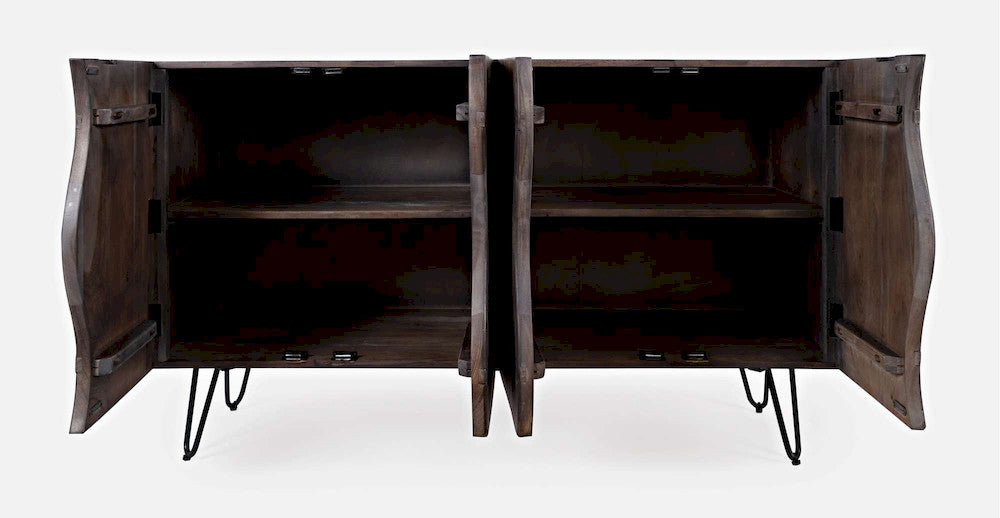 Jofran - Natures Edge Solid Acacia 54 Server - Slate - 1981-54 view 6