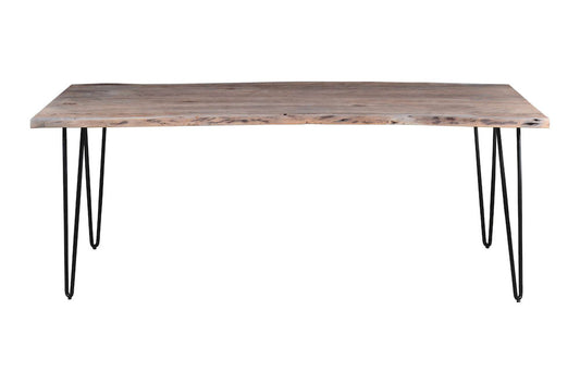 Jofran - Natures Edge Solid Acacia 79in Dining Table - Slate - 1981-79 view 1
