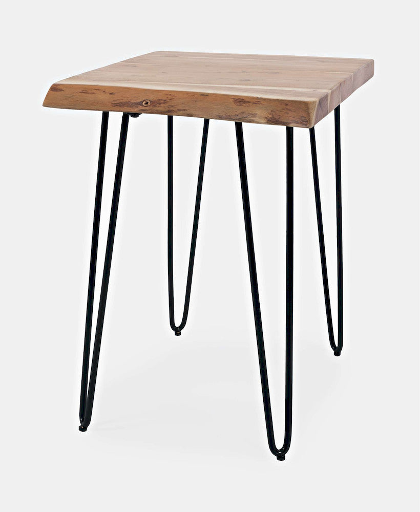 Jofran - Natures Edge Solid Acacia Chairside Table - Natural - 1984-7 view 3