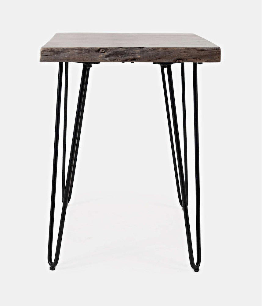 Jofran - Natures Edge Solid Acacia Chairside Table - Slate - 1980-7 view 1