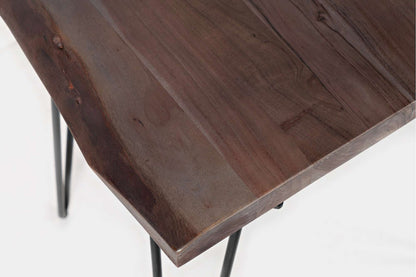 Jofran - Natures Edge Solid Acacia Chairside Table - Slate - 1980-7 view 4