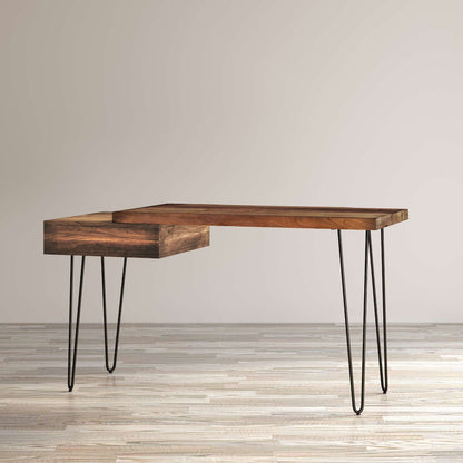 Jofran - Natures Edge Solid Acacia Desk with Drawer - Chestnut - 1780-5422 view 3