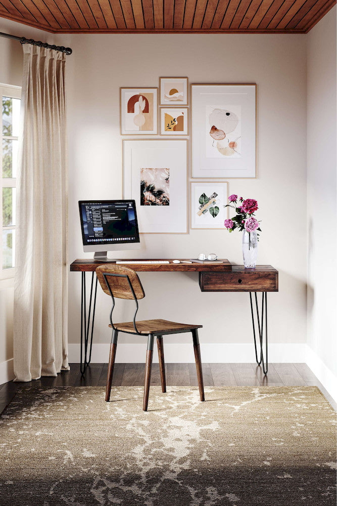 Jofran - Natures Edge Solid Acacia Desk with Drawer - Chestnut - 1780-5422 view 11