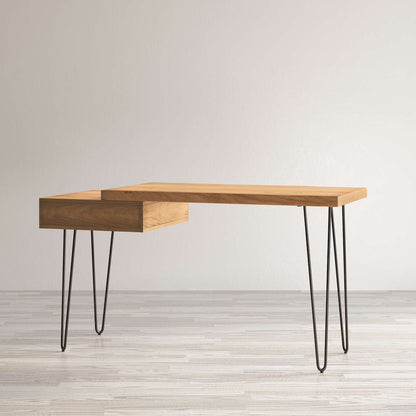 Jofran - Natures Edge Solid Acacia Desk with Drawer - Natural - 1984-5422 view 3