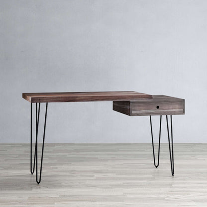 Jofran - Natures Edge Solid Acacia Desk with Drawer - Slate - 1980-5422 view 2