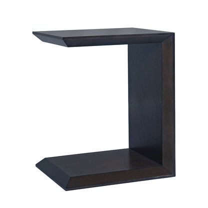 Jofran - Nobu Modern Beveled Angle Wood Accent End C-Table in Espresso - 2330-SOHOESP view 1