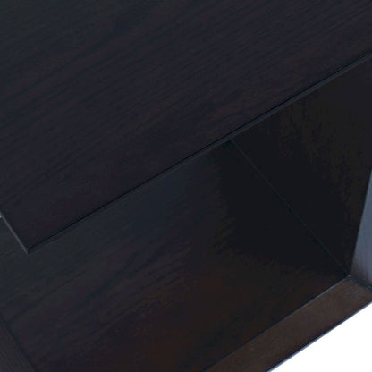 Jofran - Nobu Modern Beveled Angle Wood Accent End C-Table in Espresso - 2330-SOHOESP view 5