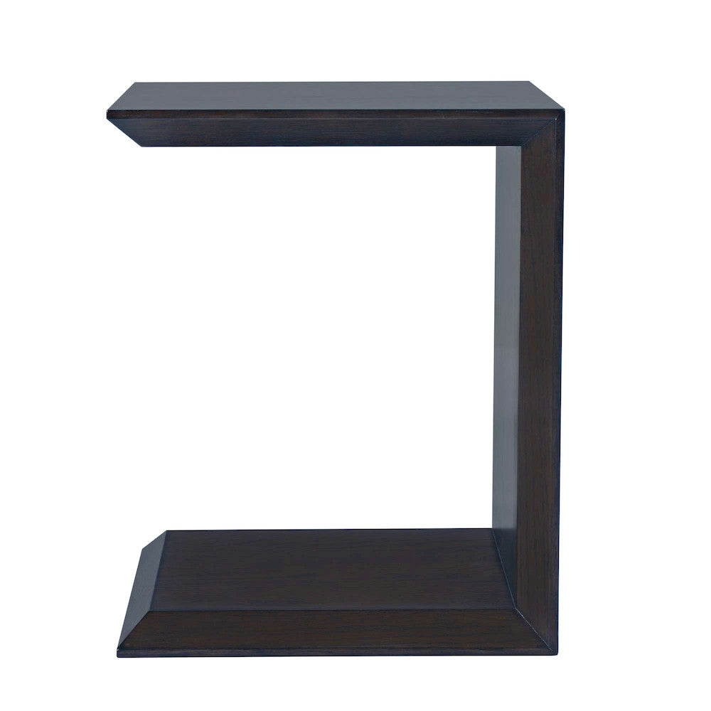 Jofran - Nobu Modern Beveled Angle Wood Accent End C-Table in Espresso - 2330-SOHOESP view 6