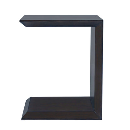 Jofran - Nobu Modern Beveled Angle Wood Accent End C-Table in Espresso - 2330-SOHOESP view 6