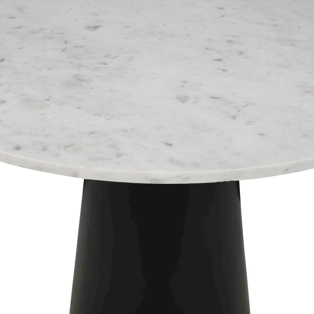 Jofran - Nolan Marble Top Three Pack Solid Wood Accent Table Set - Black - 2330-NOLANBLK view 5