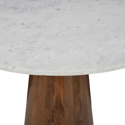 Jofran - Nolan Marble Top Three Pack Solid Wood Accent Table Set - Chestnut - 2330-NOLANCHS view 5