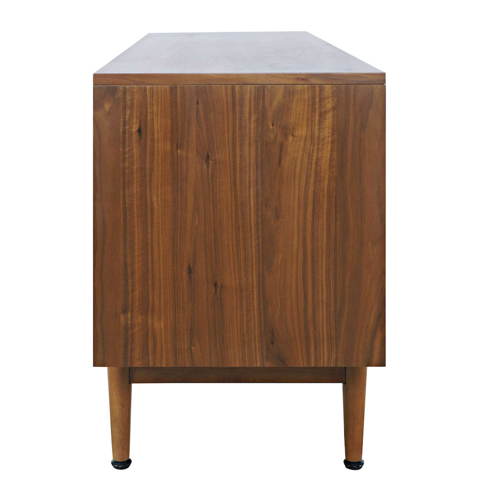 Jofran - Olson 57in Mid-Century Modern Scandinavian Console TV Stand Storage Cabinet in Walnut - 2478-57 view 8